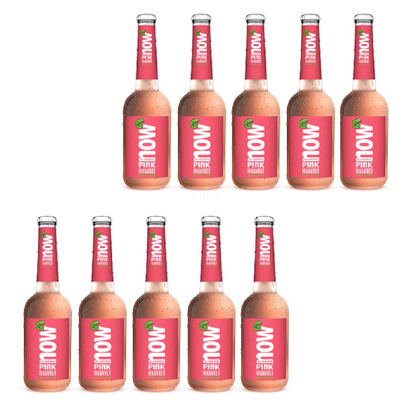 Produktfoto zu now Pink Rhabarber 10x0,33