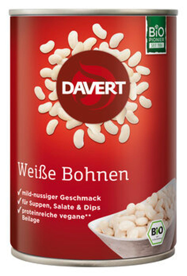 Produktfoto zu Weiße Bohnen 400g