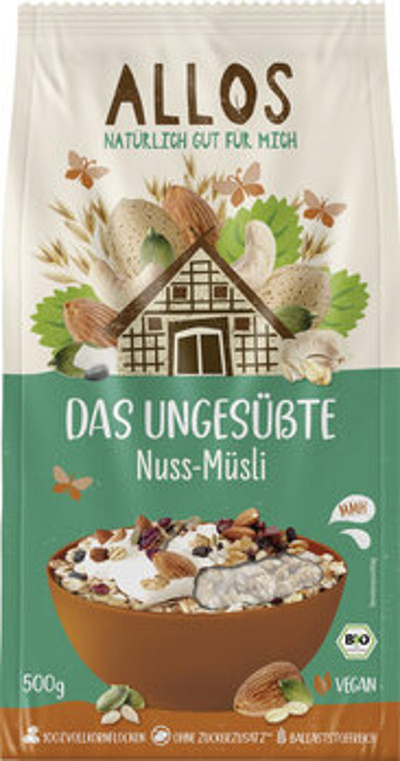 Produktfoto zu Nuss-Müsli (ungesüßt)