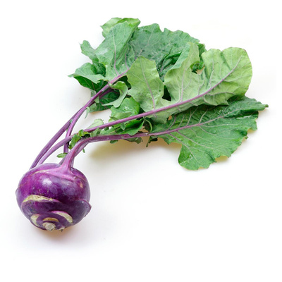 Produktfoto zu Bio-Kohlrabi blau
