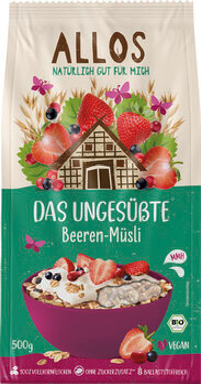 Produktfoto zu Beeren-Müsli (ungesüßt)