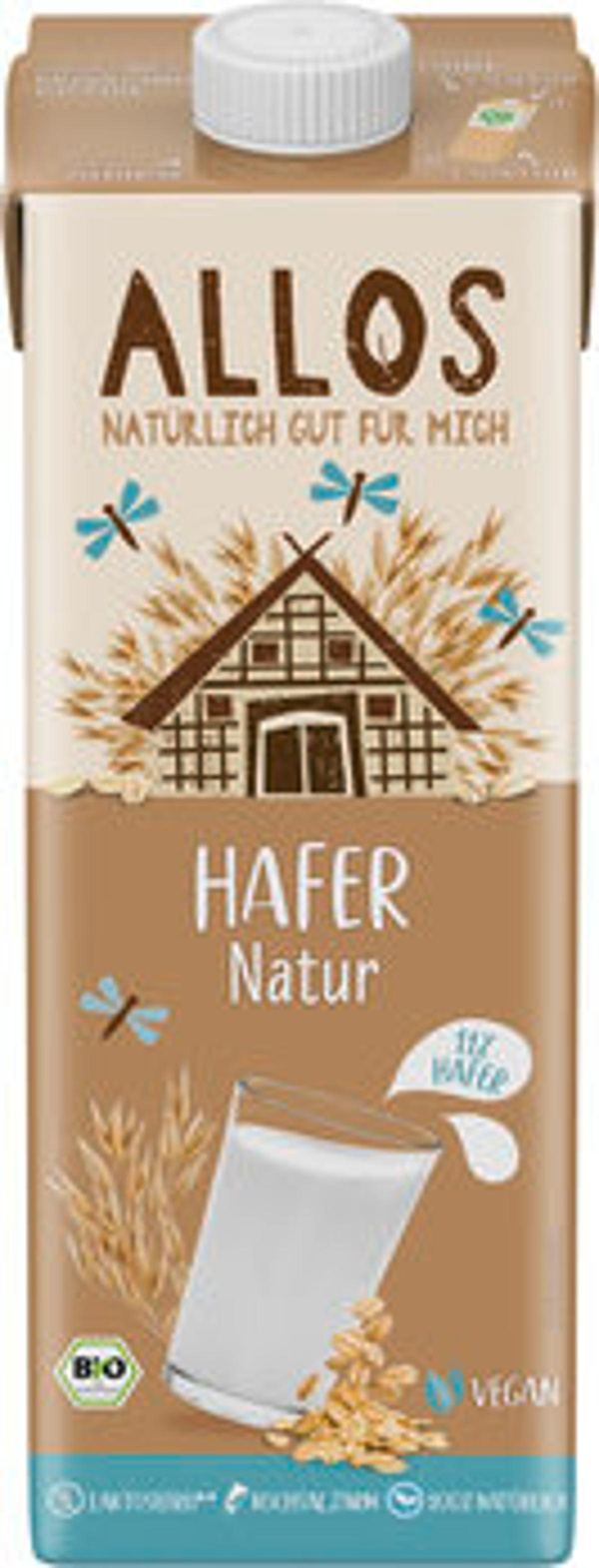 Produktfoto zu Hafer Drink Natur ungesüßt