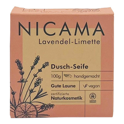 Produktfoto zu Seife Limette-Lavendel