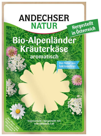 Produktfoto zu Butterkäse Kräuter Scheiben