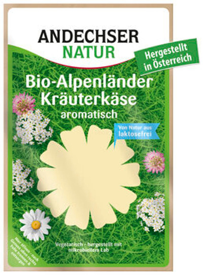 Produktfoto zu Butterkäse Kräuter Scheiben