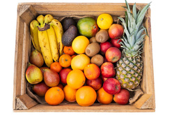 Produktfoto zu Bio-Obstkiste groß