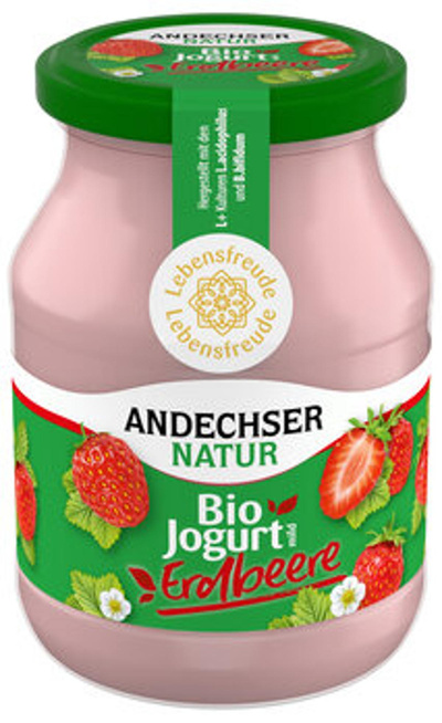 Produktfoto zu Joghurt Erdbeer