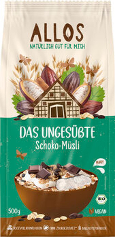 Produktfoto zu Schoko-Müsli (ungesüßt)