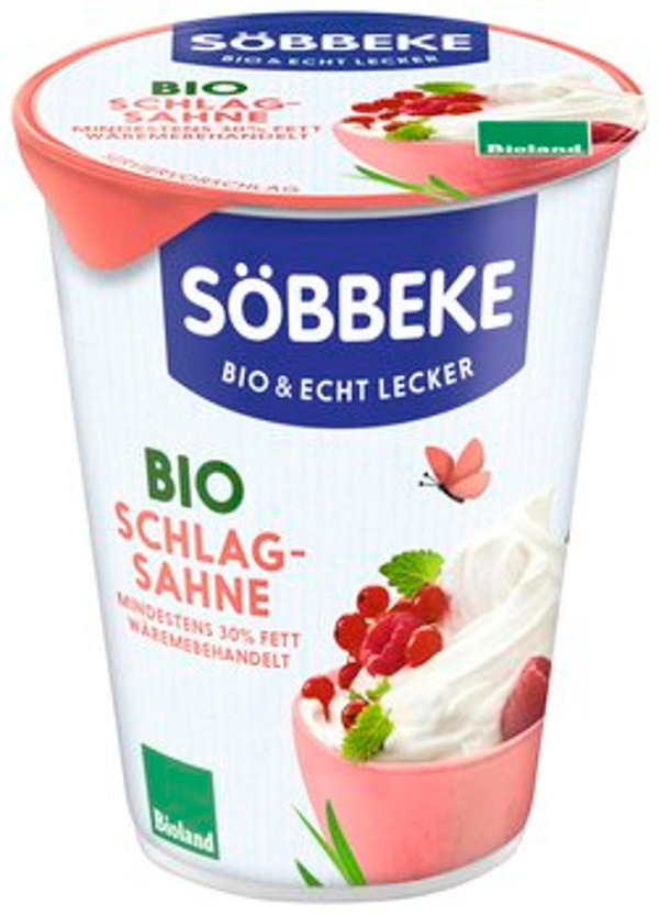 Produktfoto zu Schlagsahne 30% 10x200g Becher