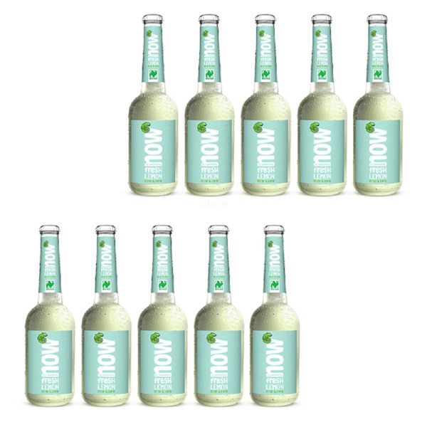 Produktfoto zu now Fresh Lemon 10x0,33L