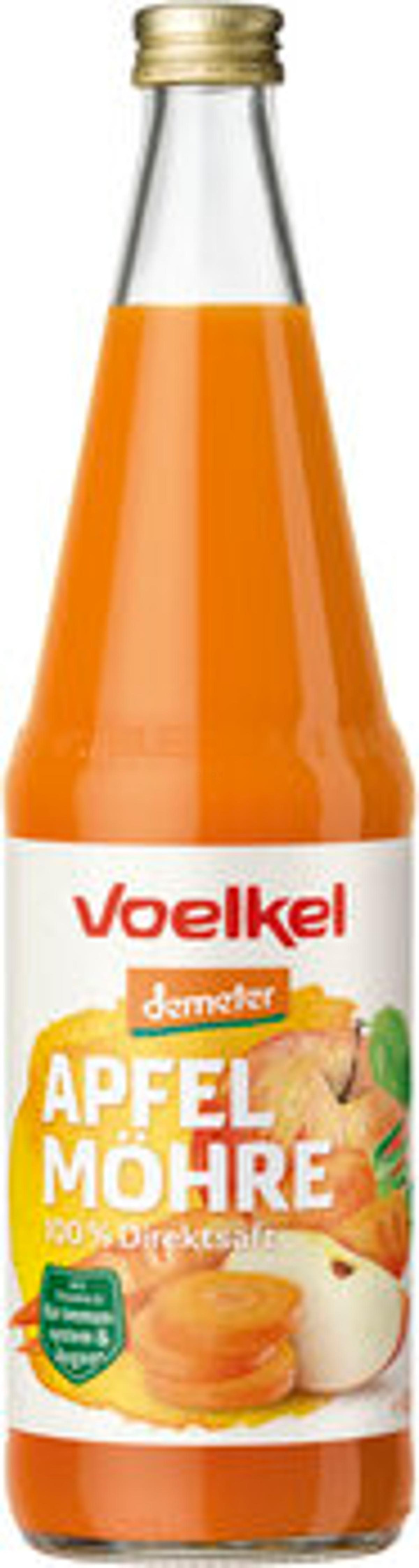 Produktfoto zu Apfel Möhrensaft 0,7L