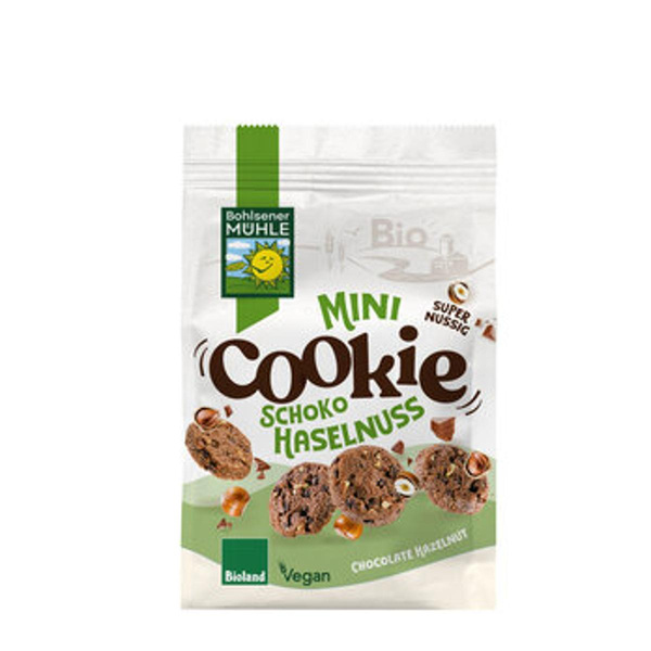 Produktfoto zu Mini Cookie Schoko Haselnuss