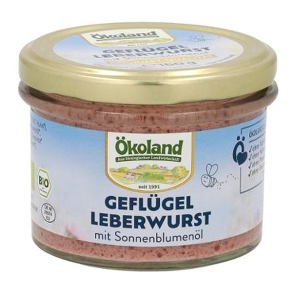 Produktfoto zu Geflügel-Leberwurst