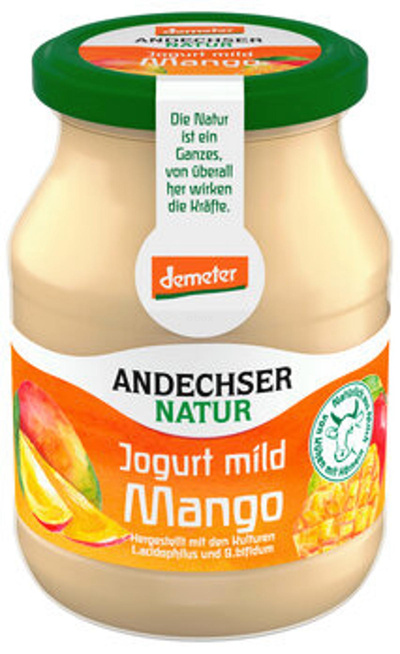 Produktfoto zu Joghurt mild Mango