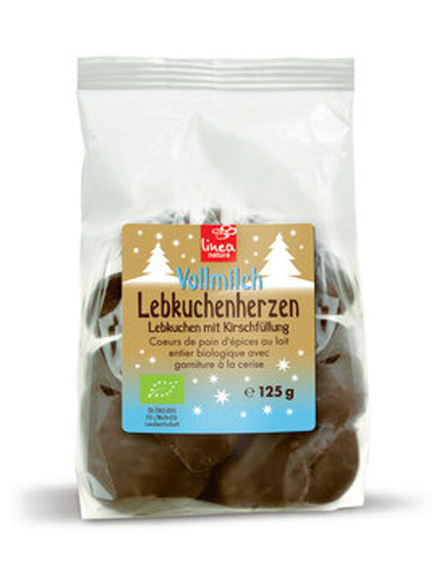 Produktfoto zu Lebkuchenherzen Kirschfüllung