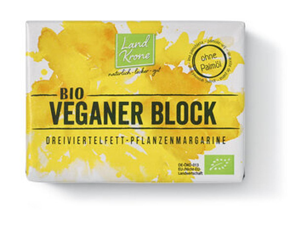 Produktfoto zu Bio Veganer Block