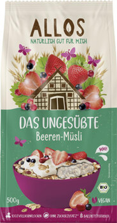 Produktfoto zu Beeren-Müsli (ungesüßt)