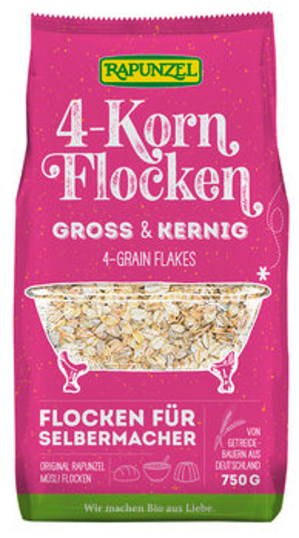 Produktfoto zu 4-Korn-Flocken