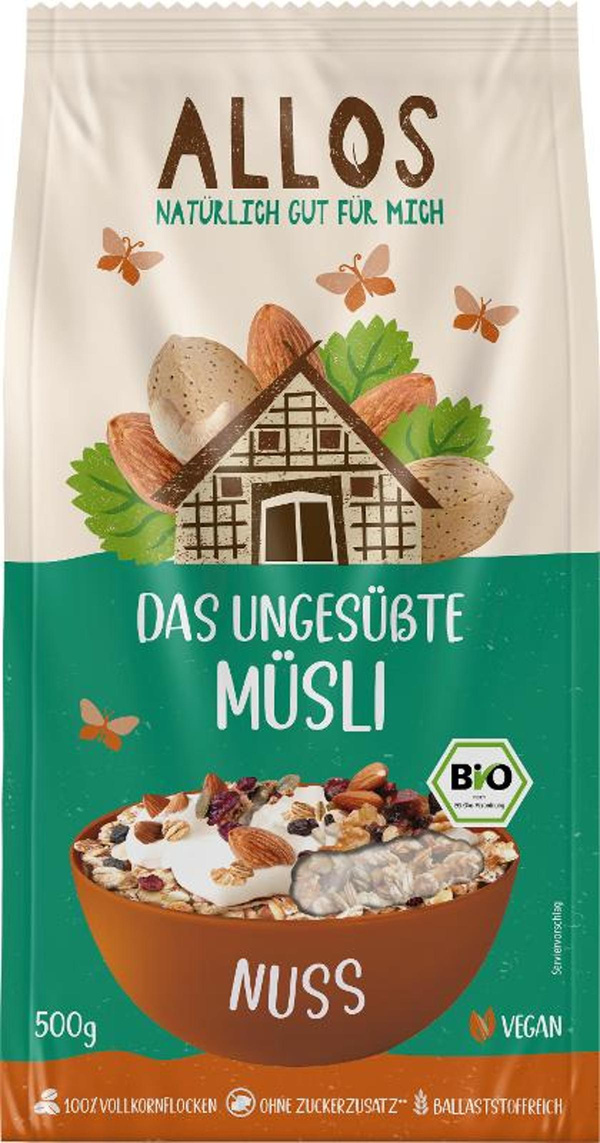 Produktfoto zu Nuss-Müsli (ungesüßt)