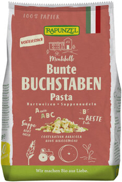 Produktfoto zu Buchstaben Suppennudeln Semola