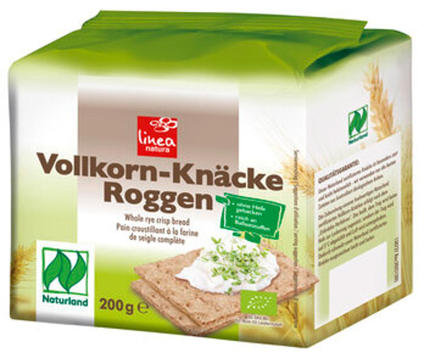 Produktfoto zu Roggen Vollkorn Knäckebrot