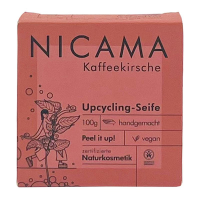 Produktfoto zu Upcycling-Seife Kaffeekirsche