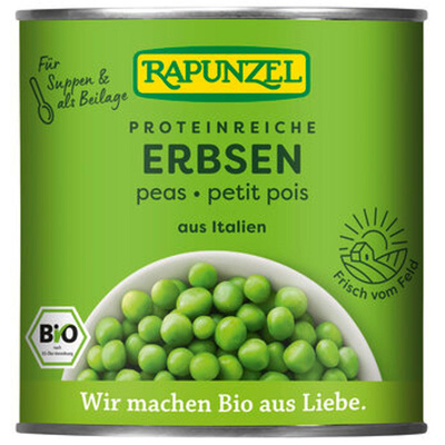 Produktfoto zu Erbsen in der Dose