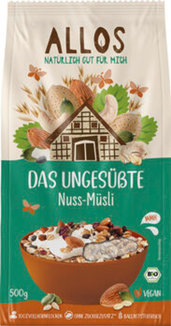Produktfoto zu Nuss-Müsli (ungesüßt)