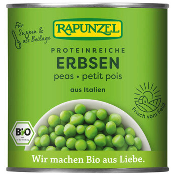 Produktfoto zu Erbsen in der Dose