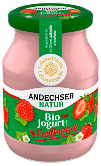 Produktfoto zu Joghurt Erdbeer