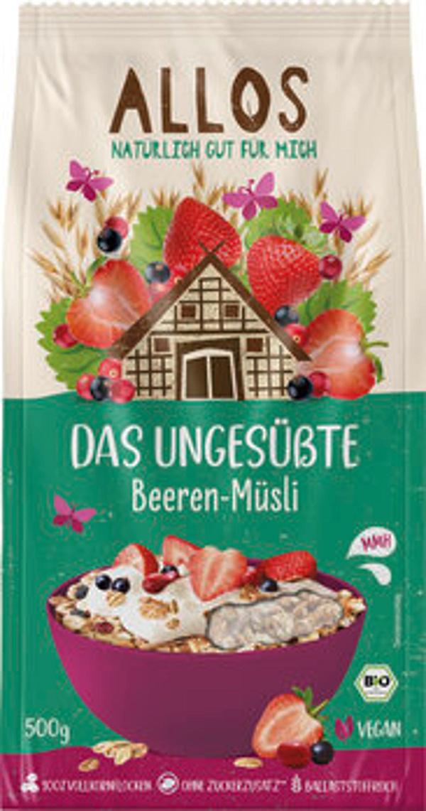 Produktfoto zu Beeren-Müsli (ungesüßt)