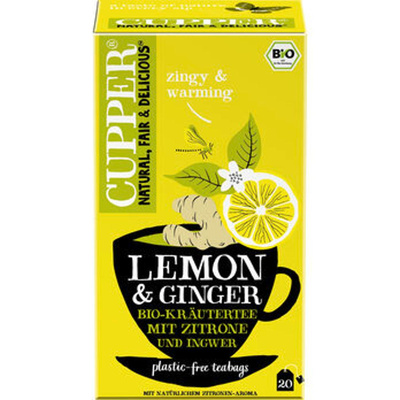Produktfoto zu Zitronentee mit Ingwer