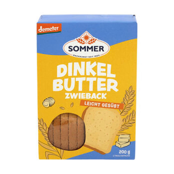 Produktfoto zu Dinkel Butterzwieback