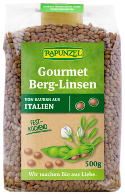Produktfoto zu Gourmet Berg-Linsen braun