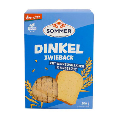 Produktfoto zu Dinkel Zwieback, ungesüßt