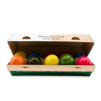 Produktfoto zu Bunte Eier 10 Stück