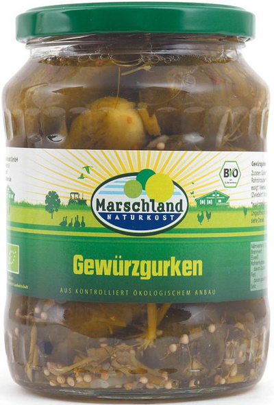 Produktfoto zu Gewürzgurken ohne Zucker