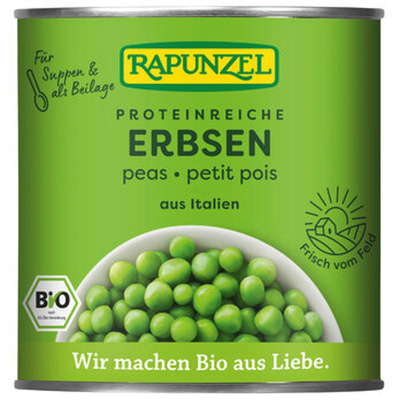 Produktfoto zu Erbsen in der Dose