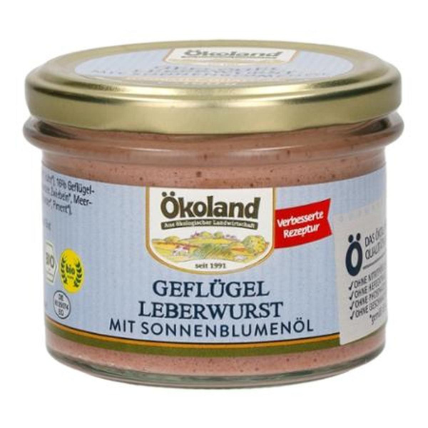Produktfoto zu Geflügel-Leberwurst