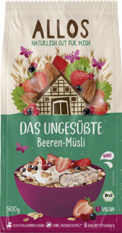 Produktfoto zu Beeren-Müsli (ungesüßt)
