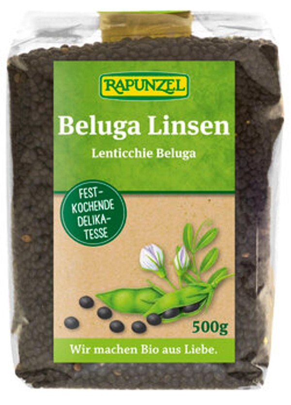 Produktfoto zu Beluga Linsen schwarz