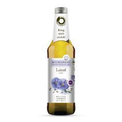 Produktfoto zu Leinöl nativ 0,5L
