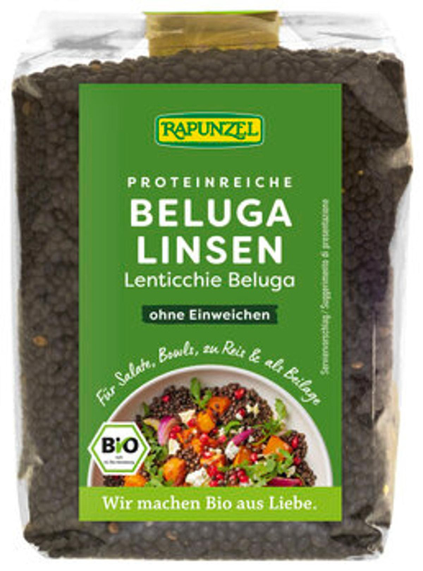 Produktfoto zu Beluga Linsen schwarz