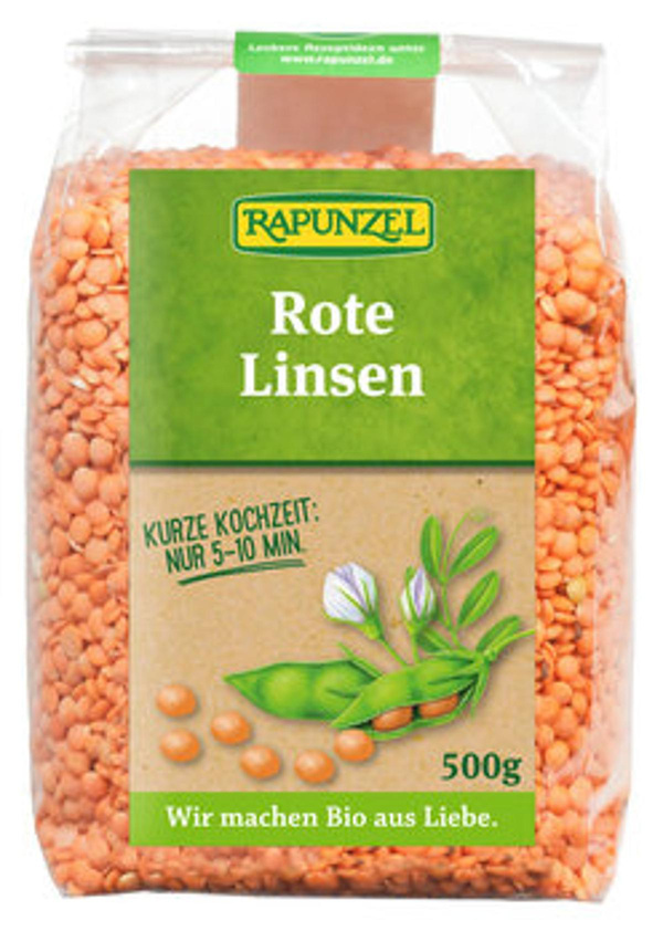 Produktfoto zu Linsen rot
