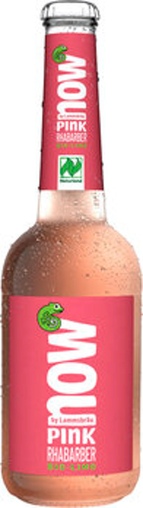 Produktfoto zu now Pink Rhababer 0,33L