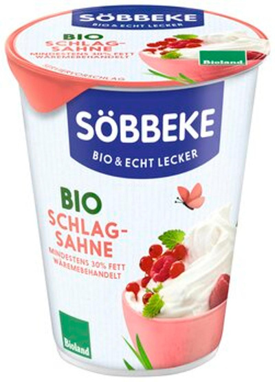 Produktfoto zu Schlagsahne 30% 10x200g Becher