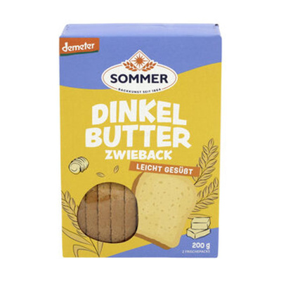 Produktfoto zu Dinkel Butterzwieback