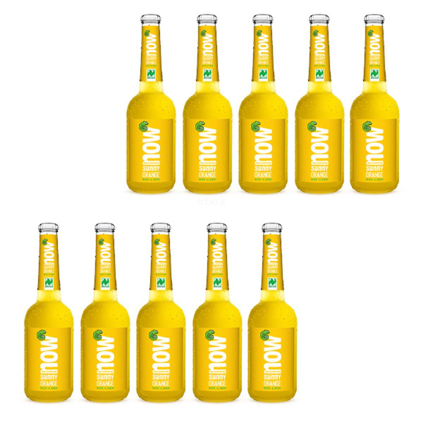 Produktfoto zu now Sunny Orange 10x0,33L