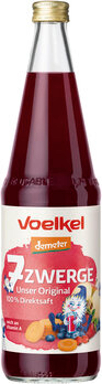 Produktfoto zu 7 Zwerge Kindersaft 0,7l